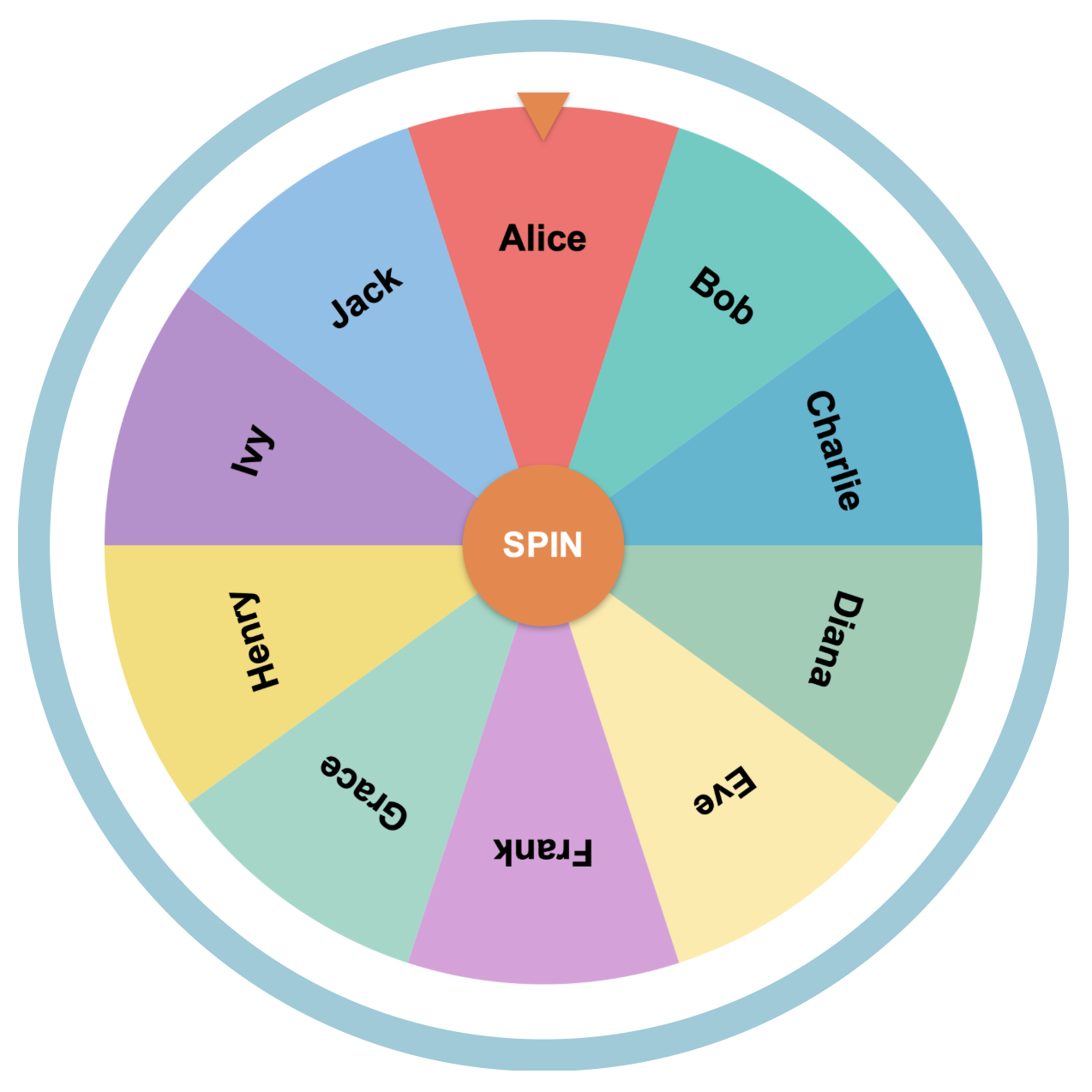 PickerKit wheel representing fairness made simple through technology